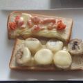 きらり流れ星's cooksnap of when they made 完熟バナナで☆甘うまバナナチーズトースト.