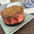 ＊☆Mika☆＊'s cooksnap of when they made 生チョコムースストロベリーケーキ.