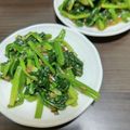 クックXHEIV2☆'s cooksnap of when they made 春菊の醤油麹ナムル.