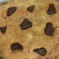 ひぃちゃんひー's cooksnap of when they made 焼くまで10分☆天板チョコバナナケーキ。.