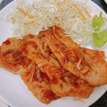 しばちゃそ's cooksnap of when they made 話題入り☆簡単＊黄金比の美味しい生姜焼き.