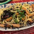 ねこ316's cooksnap of when they made あまったひじき煮でリメイクスパゲッティ.