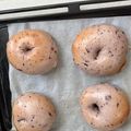 かもやん！'s cooksnap of when they made HBでブルーベリーベーグル.
