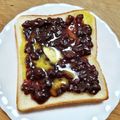＊なぁ＊'s cooksnap of when they made あんバタートースト.