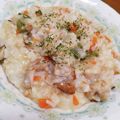 たはぴのかか's cooksnap of when they made 餅消費♡切り餅入りトロりんチーズリゾット.