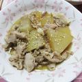 papepo☆'s cooksnap of when they made 豚こま・大根の煮物♪ごまたっぷり入れて！.