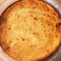 bbkoman's cooksnap of when they made チーズケーキ風酒粕ケーキ.