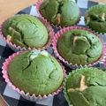 まるもちゃん★'s cooksnap of when they made 米粉の抹茶とチョコのマフィン.