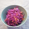 ペキのリリー's cooksnap of when they made 紫キャベツと人参の昆布茶和え.