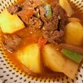 keicooon's cooksnap of when they made 洋風♪トマト肉じゃが.