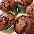 優晴花のママ's cooksnap of when they made 生クリームで作る！ふわふわチョコマフィン.