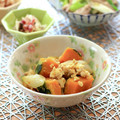 runa10's cooksnap of when they made レンジで簡単ひき肉と南瓜の煮物.