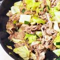 kysm10's cooksnap of when they made ニラ玉豚キャベツのスタミナ炒め.