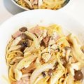 y_u♡'s cooksnap of when they made しめじとベーコンの和風ワンポットパスタ。.