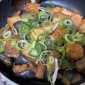 いわみかちゃん's cooksnap of when they made 厚揚げ蒟蒻なす田楽みそ炒め～お弁当にも～.
