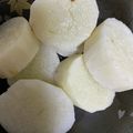 kinkinsan's cooksnap of when they made シニア向き☆塩だけで煮る☆長芋の塩煮.