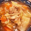 たきぴ's cooksnap of when they made 保育園給食★白菜と豚肉のあんかけうどん.