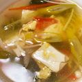 chacokon☆'s cooksnap of when they made 豆腐とカニかまの具だくさん中華スープ.