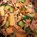zutan's cooksnap of when they made 豚肉＊青菜＊厚揚げのオイスター炒め.