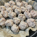 uni5han's cooksnap of when they made 簡単！えのきと豚ひき肉の焼売もどき.