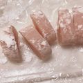 chacokon☆'s cooksnap of when they made 混ぜてレンジでチンするだけ♡簡単すあま.