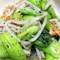 クック5YTKYD☆'s cooksnap of when they made 小松菜ともやしのナムル.