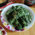 かわゆう1211's cooksnap of when they made 春菊の米粉チヂミ＊卵＆グルテンフリー.