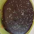 clarita's cooksnap of when they made 材料3つで簡単生チョコケーキ.