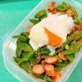 一番星寿美次郎's cooksnap of when they made スナップエンドウとソーセージの丼弁当.