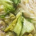 菜つ実☆ミ's cooksnap of when they made さっぱり美味しいレタス鍋.