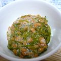 ユーカラ's cooksnap of when they made 新米主婦のめかぶ納豆.