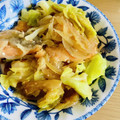 melonty's cooksnap of when they made 白菜と鮭だけ♪フライパンでちゃんちゃん風.