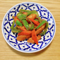 コムギ大好き's cooksnap of when they made ソーセージとピーマン のカレー粉炒め.