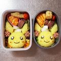Chaaa_room's cooksnap of when they made ポケモン 可愛いピチュウ弁当.
