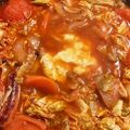 バンビーノ☆'s cooksnap of when they made 簡単！トマト缶で♪トマトチーズ鍋.