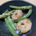 あやももチン's cooksnap of when they made いんげんと海老のマヨネーズ醤油炒め.