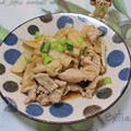 みかかめ's cooksnap of when they made うどと豚肉の炒めもの.