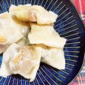 ☆yopipi's cooksnap of when they made ☆餃子の皮☆さつまいもチーズスティック.
