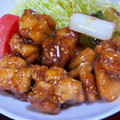 さーとぽーんた's cooksnap of when they made 給食で人気のとり肉のてりかけ.
