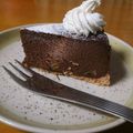 nellnyan's cooksnap of when they made 濃厚！チョコレートチーズケーキ.
