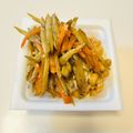 azbjbn's cooksnap of when they made 残ったきんぴらゴボウの納豆あえ.