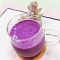 みっちゃん❇️68's cooksnap of when they made ブルーベリーの甘酒ラッシー.