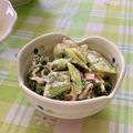 まなポコ's cooksnap of when they made レンジ☆青梗菜とカニカマの胡麻マヨサラダ.