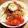 ハチワレねこ's cooksnap of when they made 焼き白菜のシーザーサラダ.