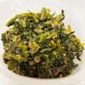HiMa57♪'s cooksnap of when they made 味付けは麺つゆだけ☆大根葉の炒め物.