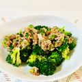 スーパーリンクス's cooksnap of when they made 梅でさっぱりツナでコク！の、ブロッコリー.