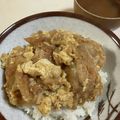 papikun's cooksnap of when they made カツ丼.