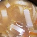 アリエルリエキチ's cooksnap of when they made 白菜と豚肉だけのお味噌汁.