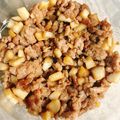 yukarin222's cooksnap of when they made 豚ひき肉とエリンギの中華そぼろ.