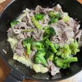 おっき〜パパ's cooksnap of when they made ブロッコリーと豚肉のマヨ味噌炒め.